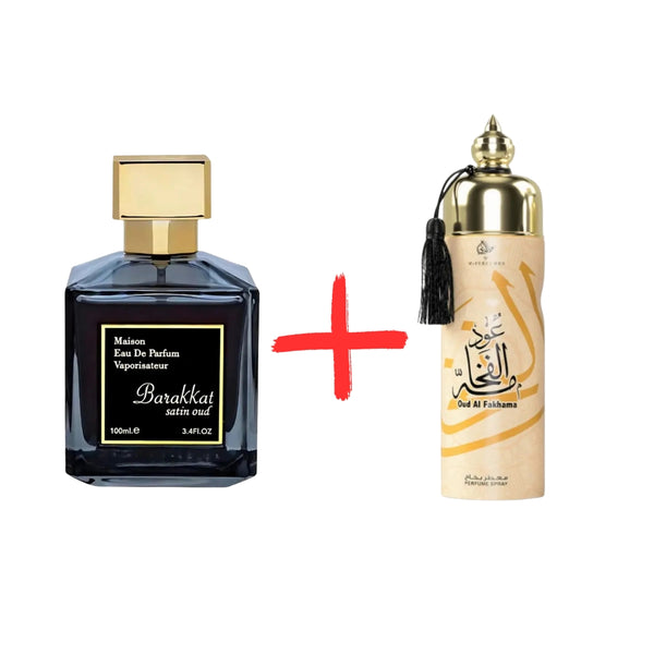 Fragrance World Barakkat Aqua Stellar EDP 100 мл. - Унисекс + Дезодорант Otoori Oud Simple 250 мл. - Унисекс