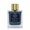 Perfume bottle labeled 'Minister of Oud Oud Satin' with gold cap on a white background