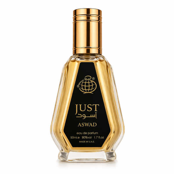 Мъжки Парфюм Fragrance World Just Aswad EDP 50 мл.