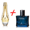 Lattafa Pride Gharam + My Perfumes Creation Blue Tweed
