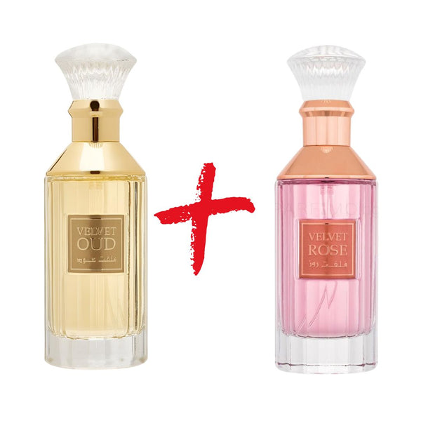 Lattafa Velvet Rose и Lattafa Velvet Oud