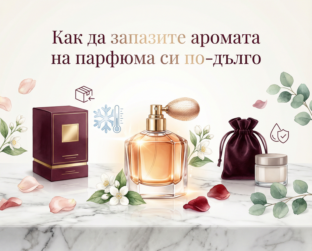 Как да запазите аромата на парфюма си по-дълго