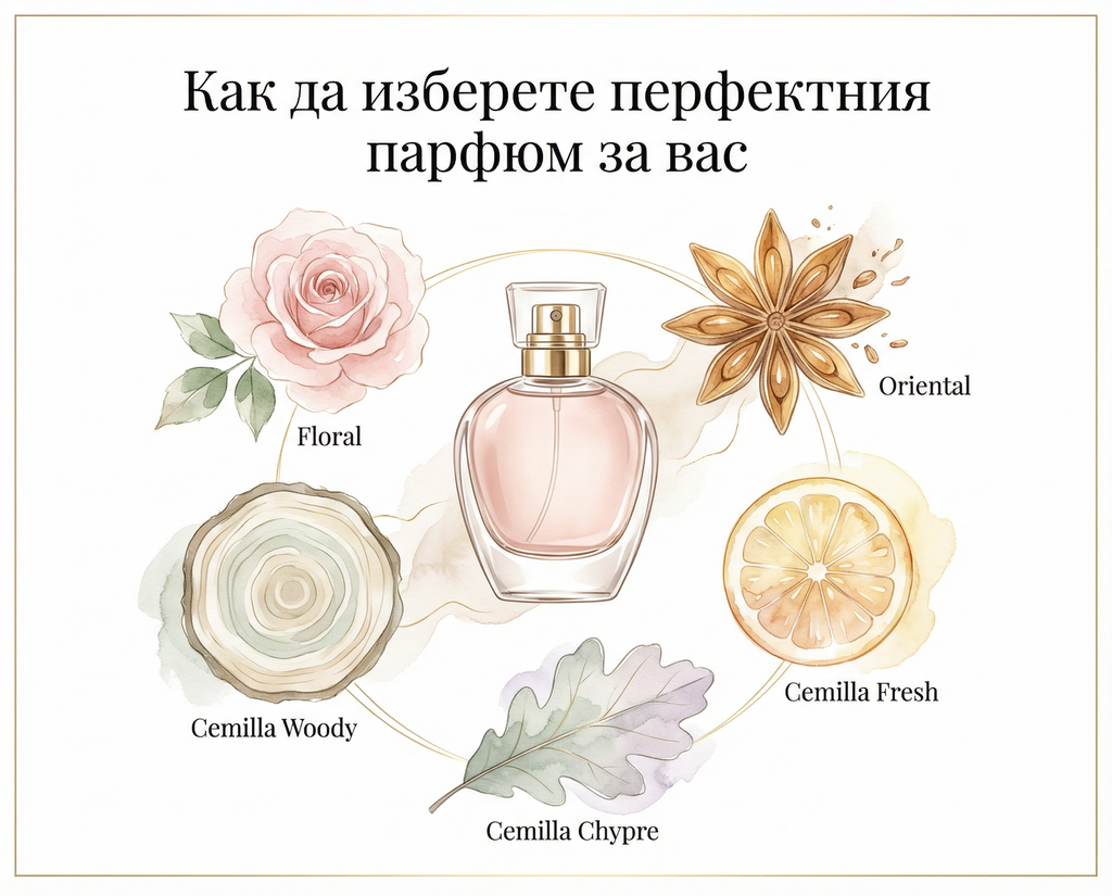 Как да изберете перфектния парфюм за вас
