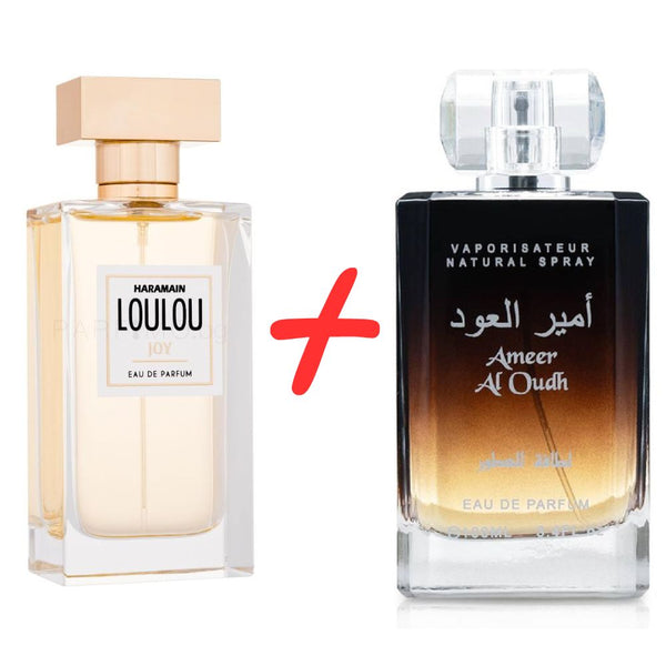Al Haramain Loulou Joy + Lattafa Ameer Al Oudh