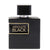 Black perfume bottle labeled 'Absolute Black' on a white background