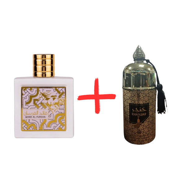 Lattafa Qaed Al Fursan Unlimited EDP 90 мл. - Унисекс + Дезодорант My Perfumes Waseemah 250 мл. - Унисекс