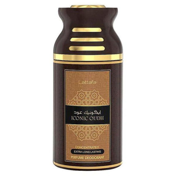 Мъжки Дезодорант Lattafa Iconic Oudh EDP 250 мл.