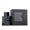 Black Spectre Wraith perfume bottle and packaging on a white background