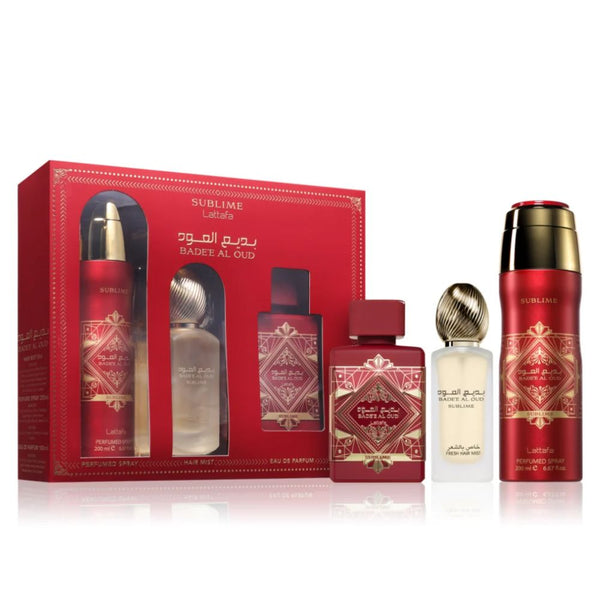 Подаръчен комплект Lattafa Badee Al Oud Sublime